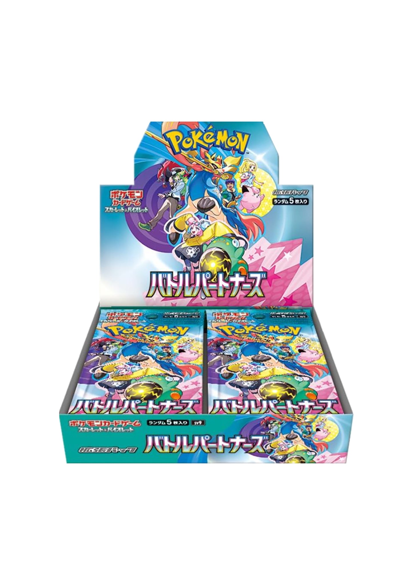 Pokemon Japanese SV9 Battle Partners Booster Box