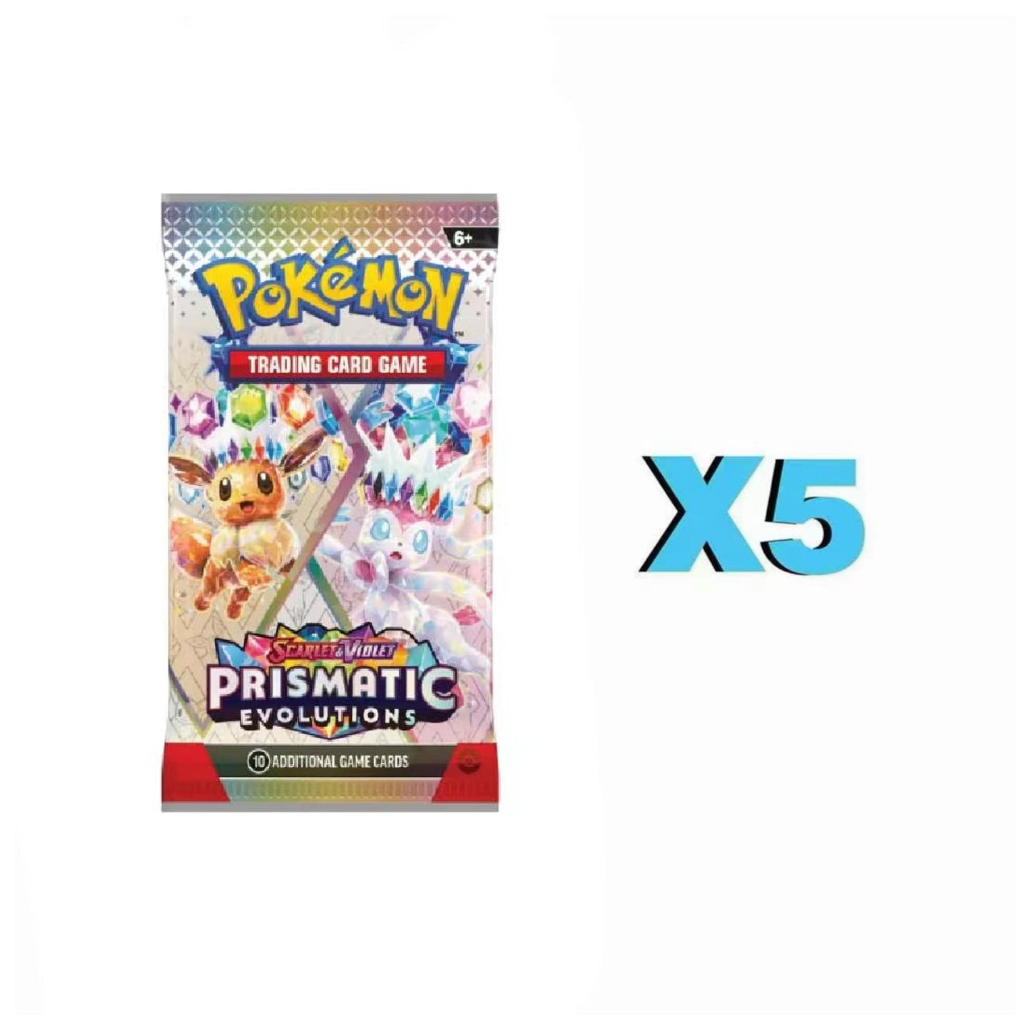 Pokémon Prismatic booster pack bundle