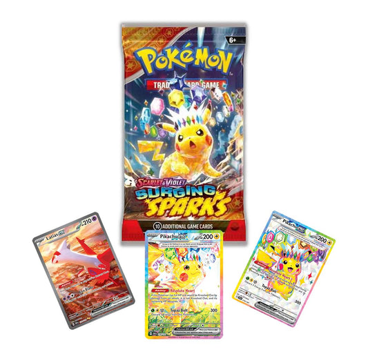 TCG Pokemon Surging Sparks Booster Packs and Boes Scarlet and Violet