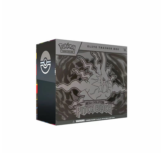 English Pitch Black ETB Elite Trainer Box Pokémon