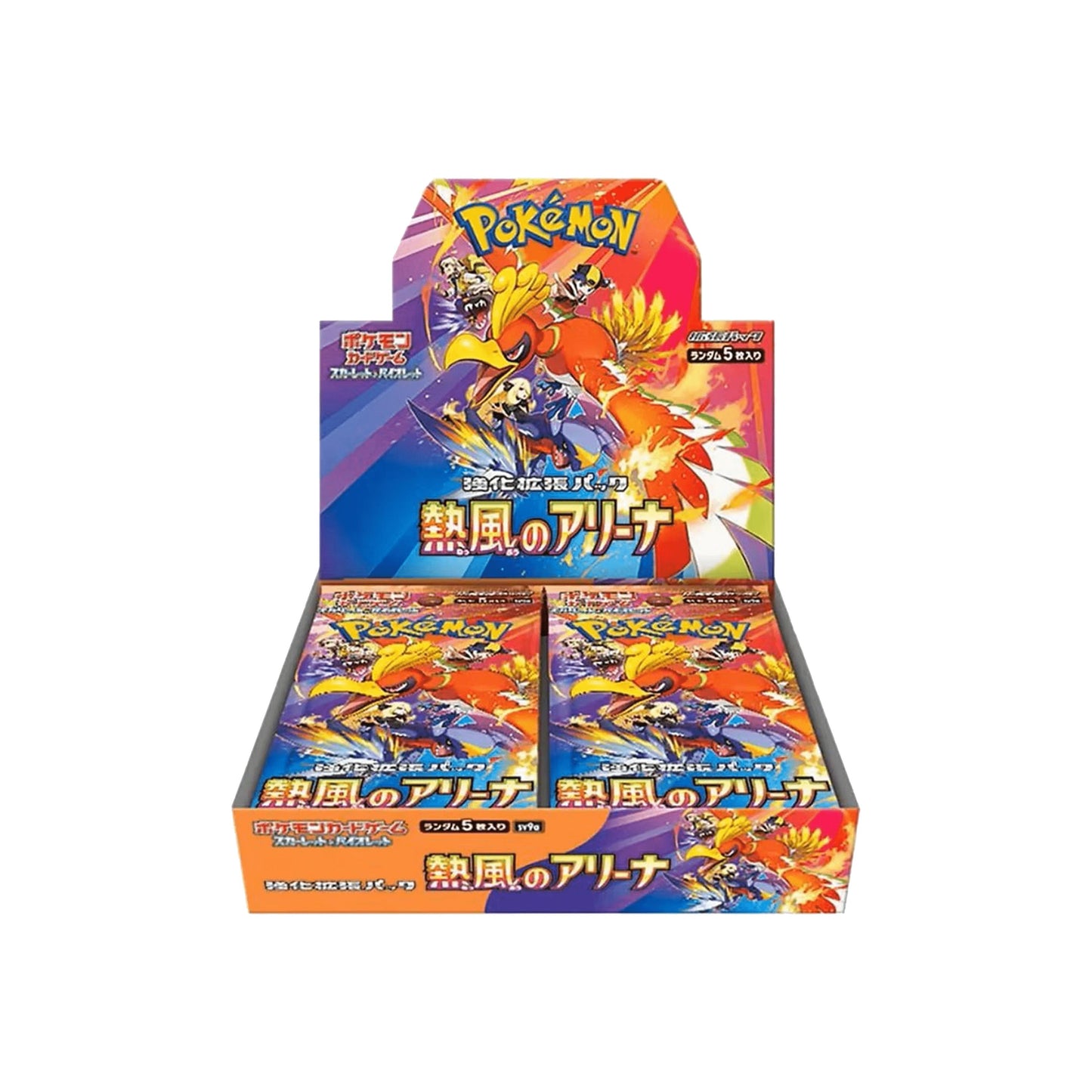 TCG Pokémon Trading Card Heat Wave Arena Booster Box Scarlet n Violet SV9A Japanese Sealed