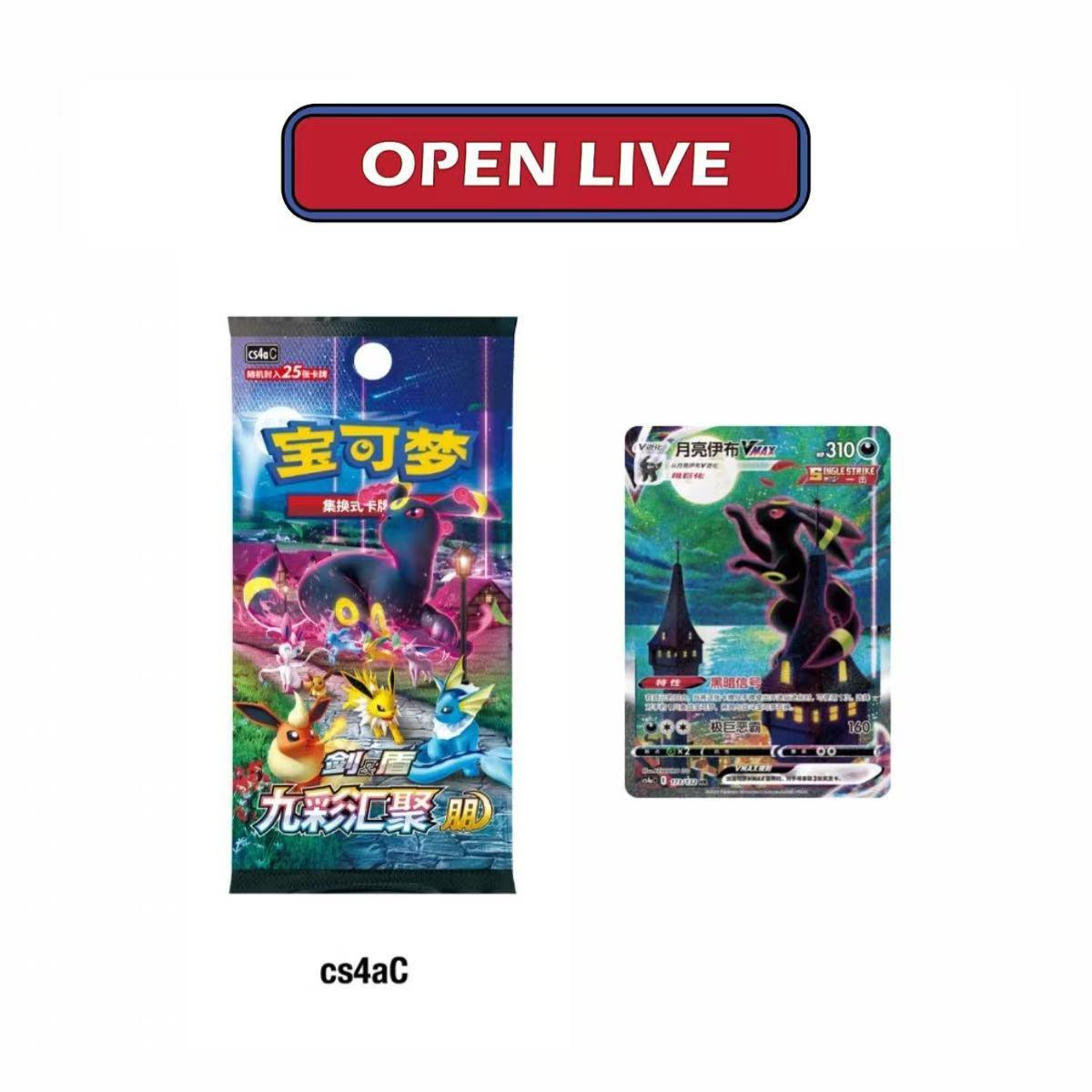 Pokémon TCG Nine Colors Eevee Hero Jumbo Booster Packs (Simplified Chinese) – view 6